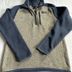 Patagonia Blue and Cream Better Sweater